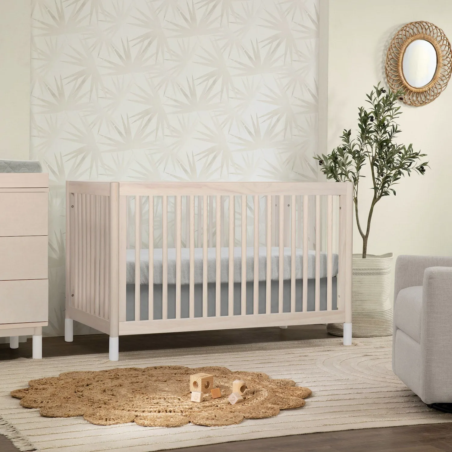 Gelato 4-in-1 Crib with Toddler Bed Conversion Kit