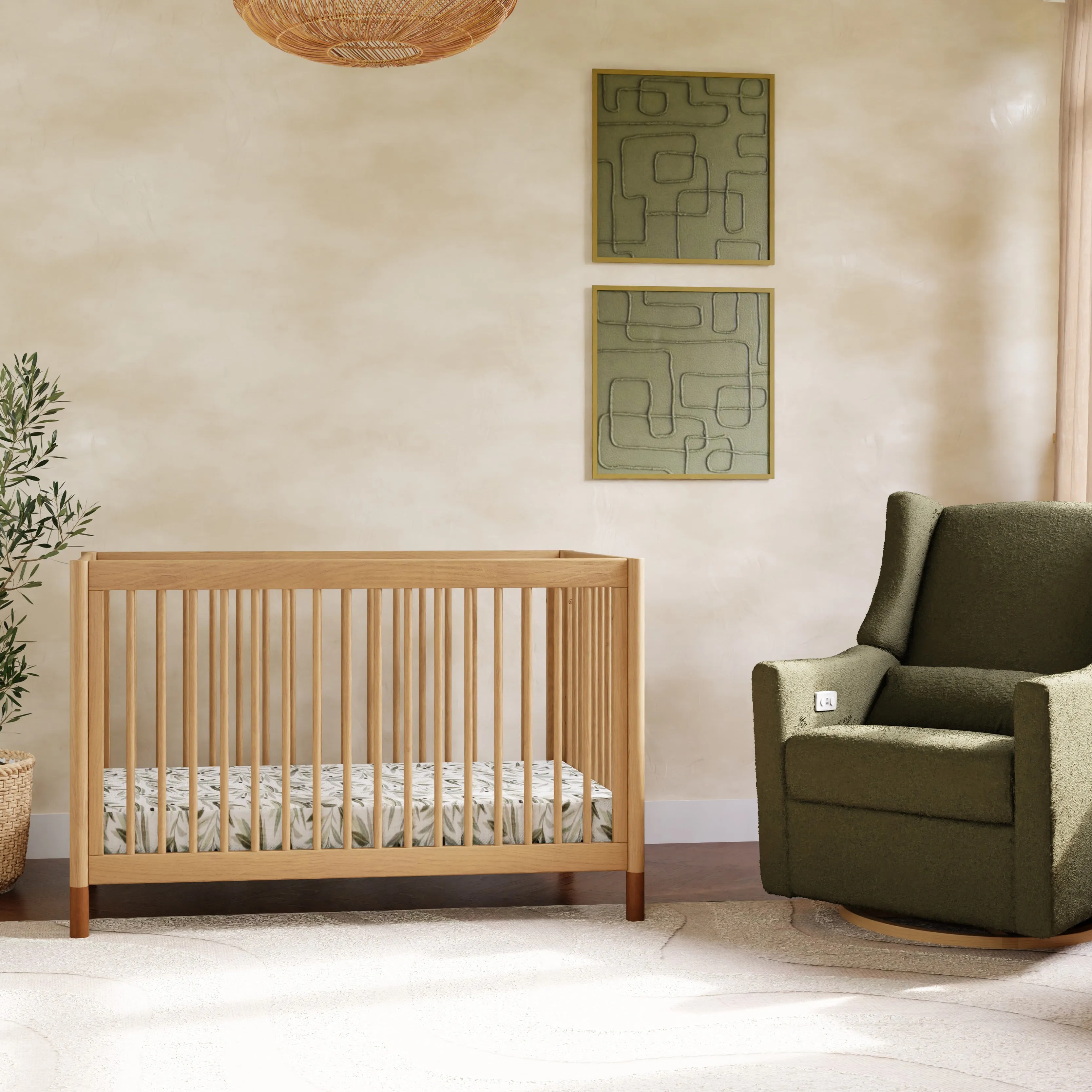 Gelato 4-in-1 Crib with Toddler Bed Conversion Kit