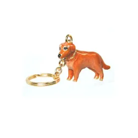 Golden Retriever Adorable Pooch ® Keyring