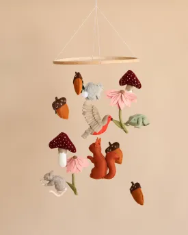 Handmade Mobile - Forest Friends - Final Sale