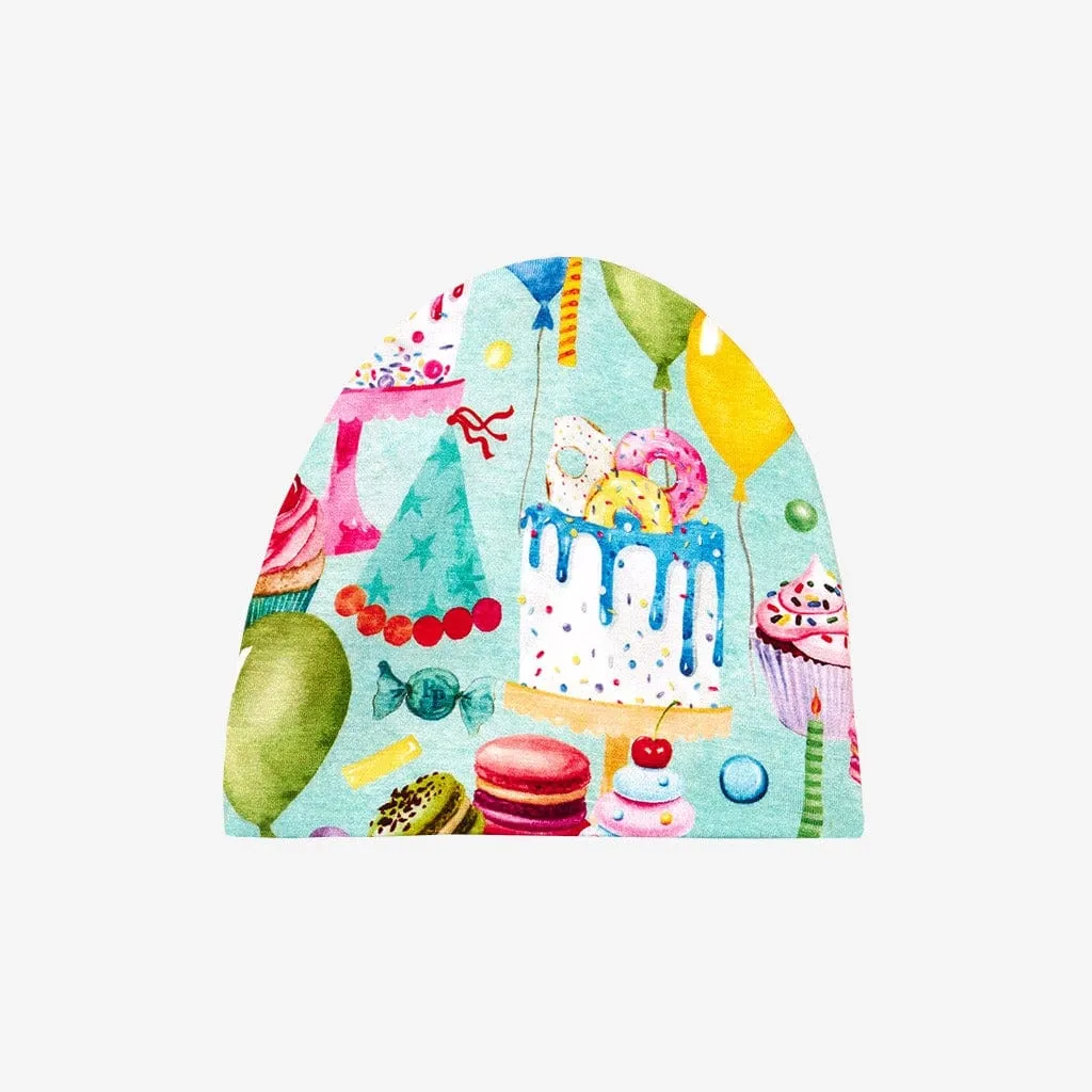 Happy Birthday Swaddle Beanie Set