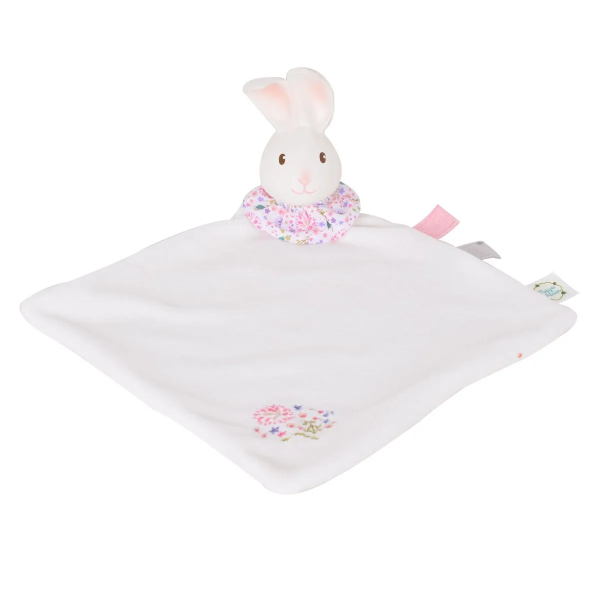 Havah the Bunny Snuggly with Organic Natural Rubber Head