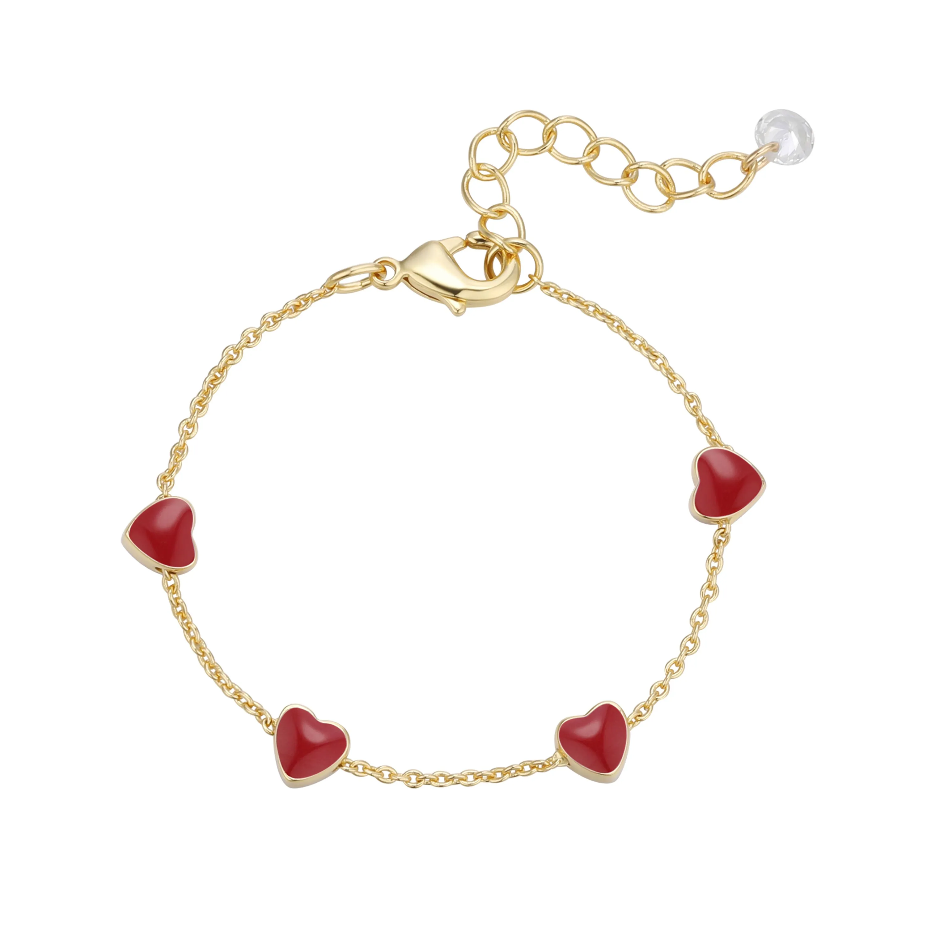 Heart Bracelet - Red (Baby)