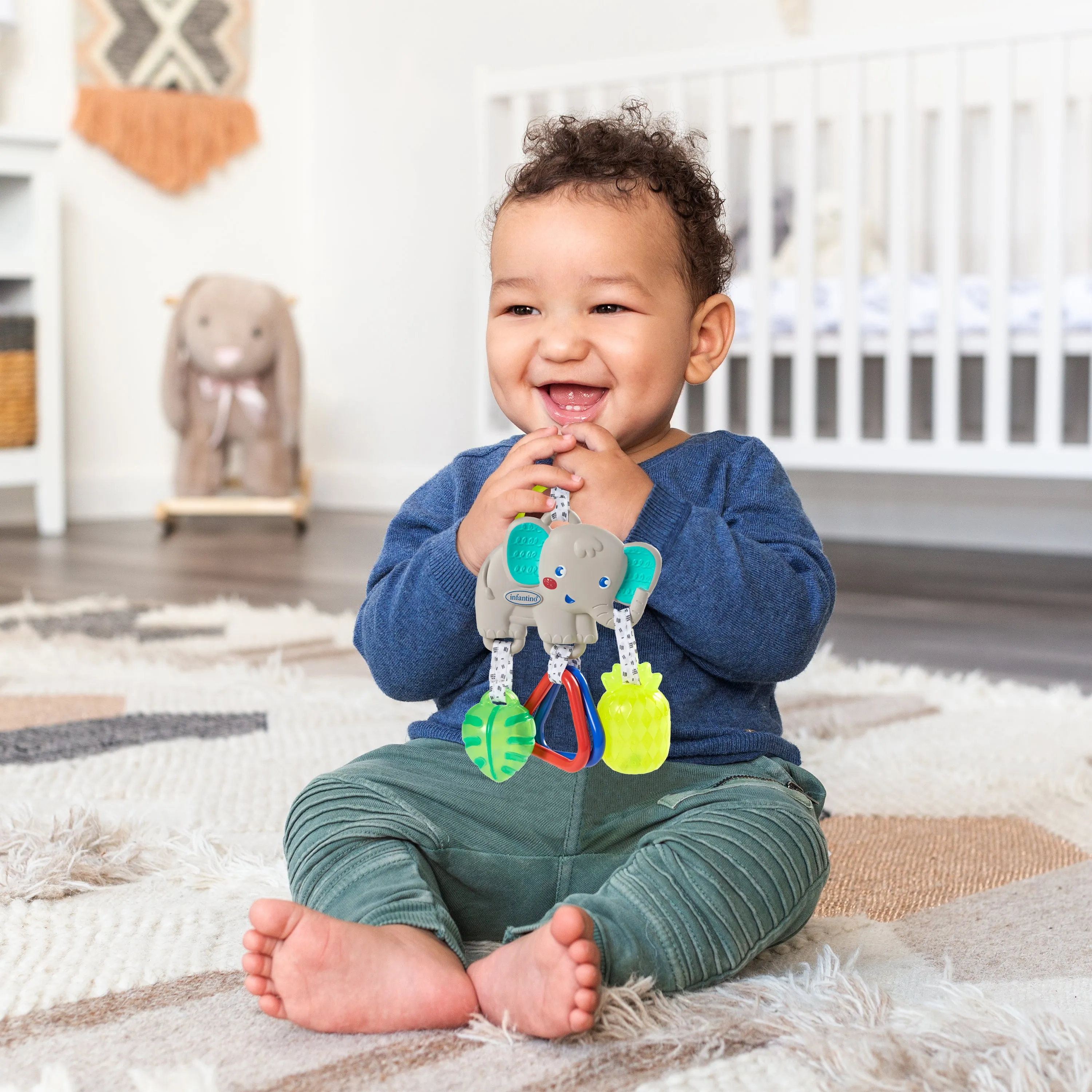 Jingle Charms Rattle™ - Elephant