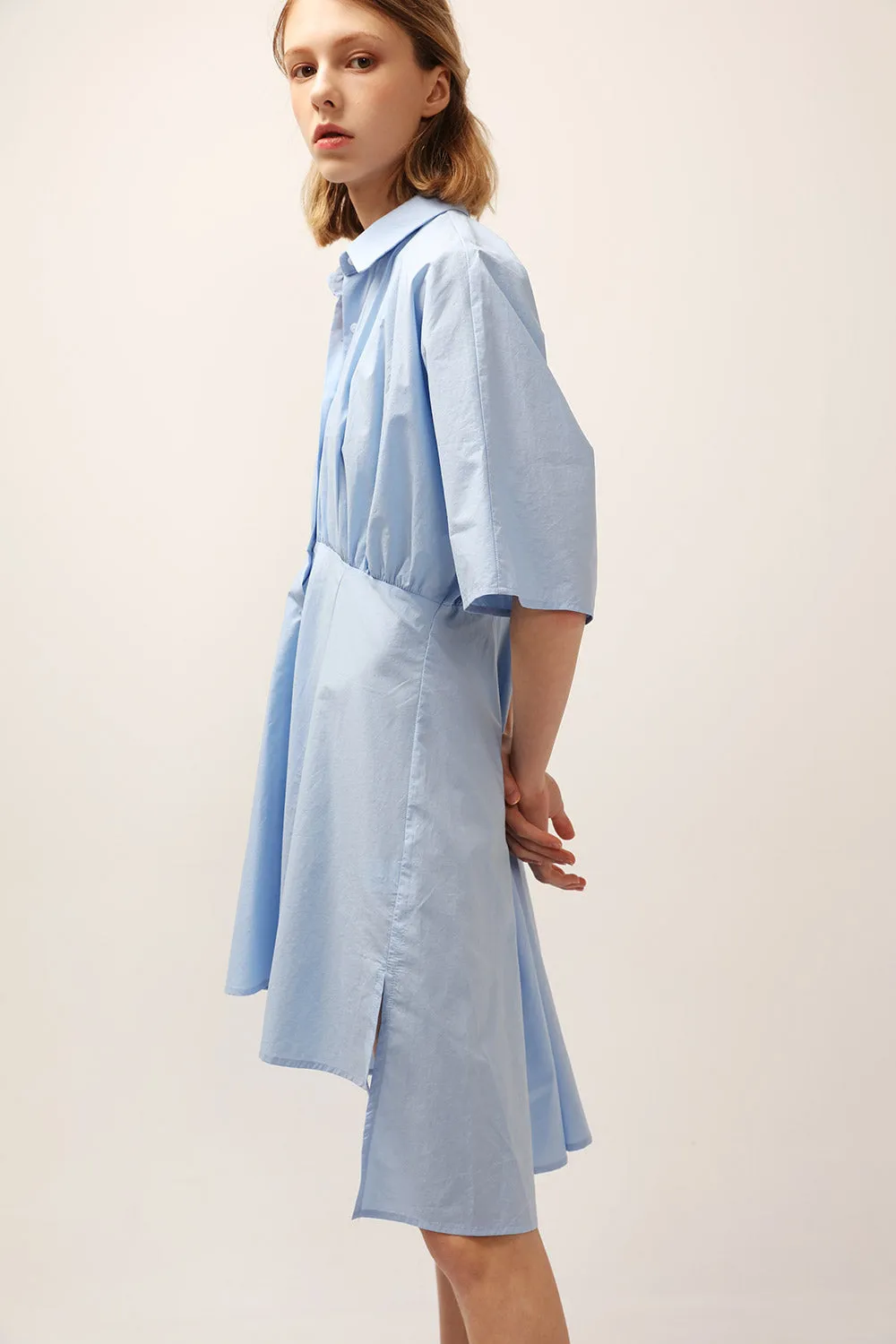 Joy Cinched Shirt Dress