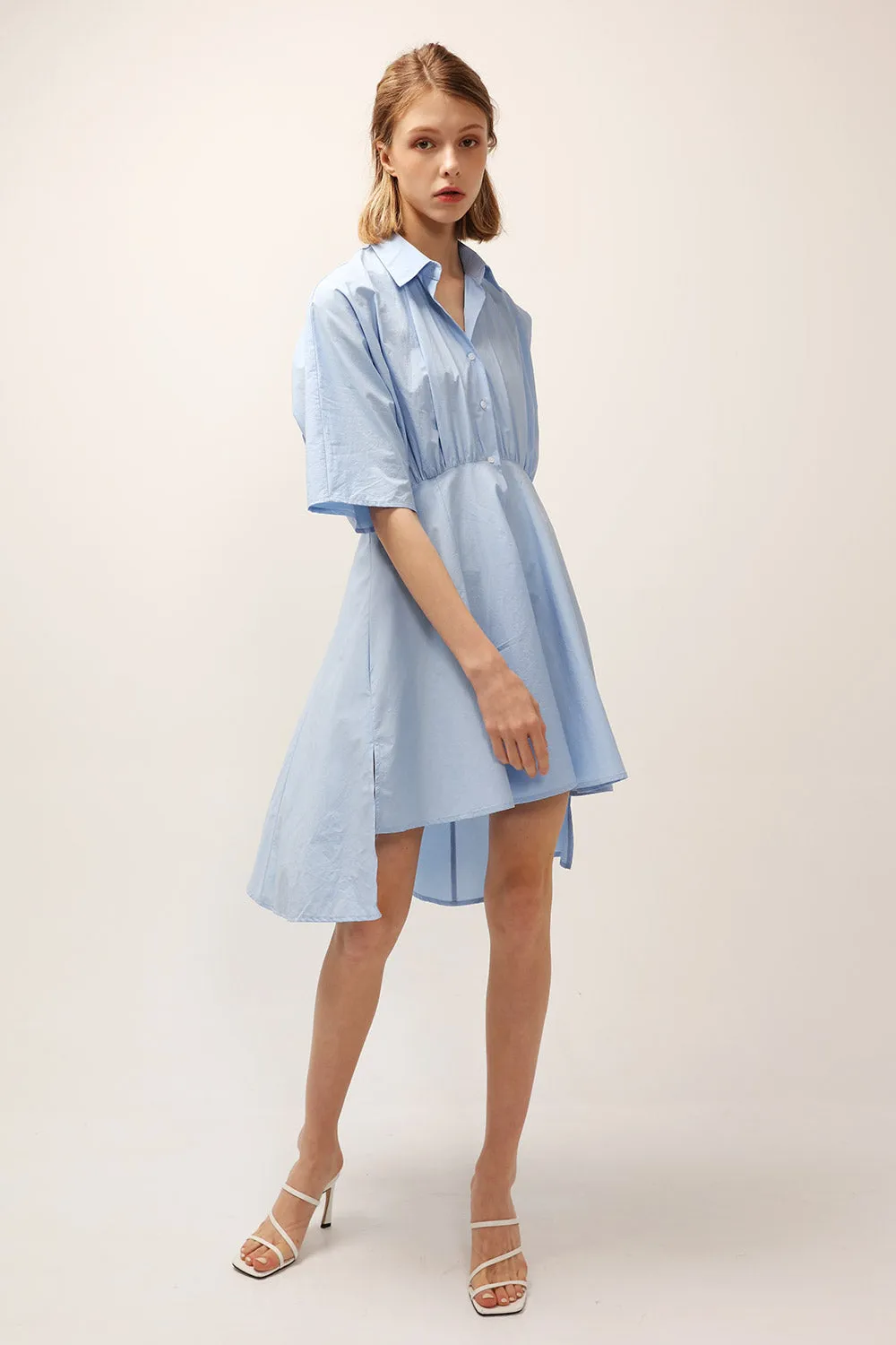 Joy Cinched Shirt Dress