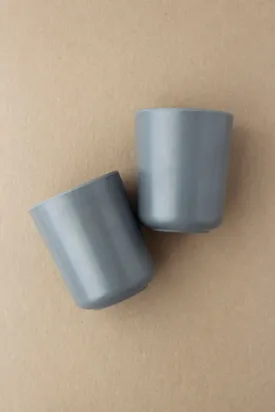 Kids Bamboo Cups - Grey