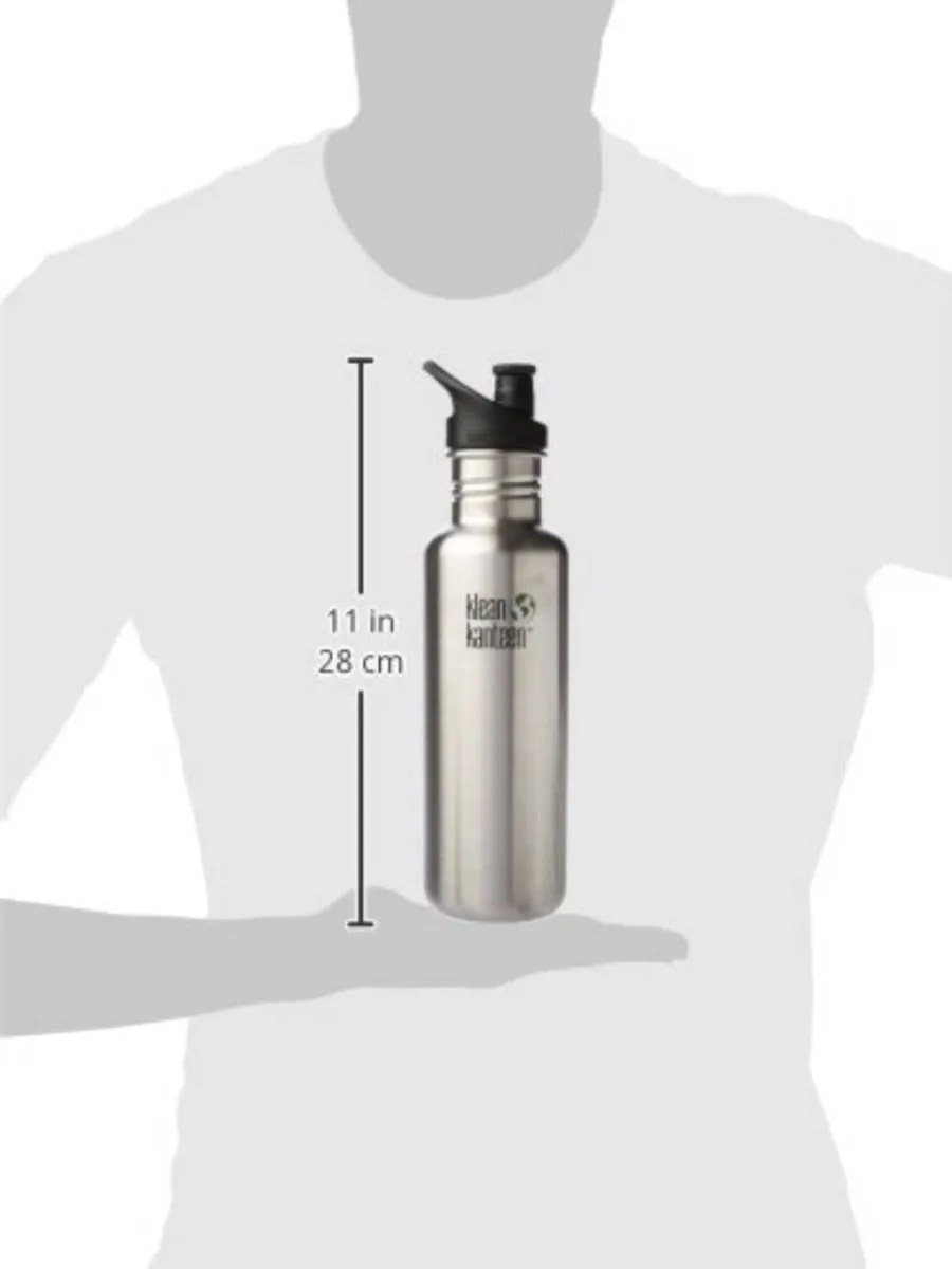 Klean Kanteen 27oz Classic Stainless Steel Water Bottle