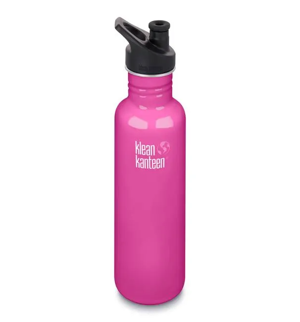 Klean Kanteen 27oz Classic Stainless Steel Water Bottle