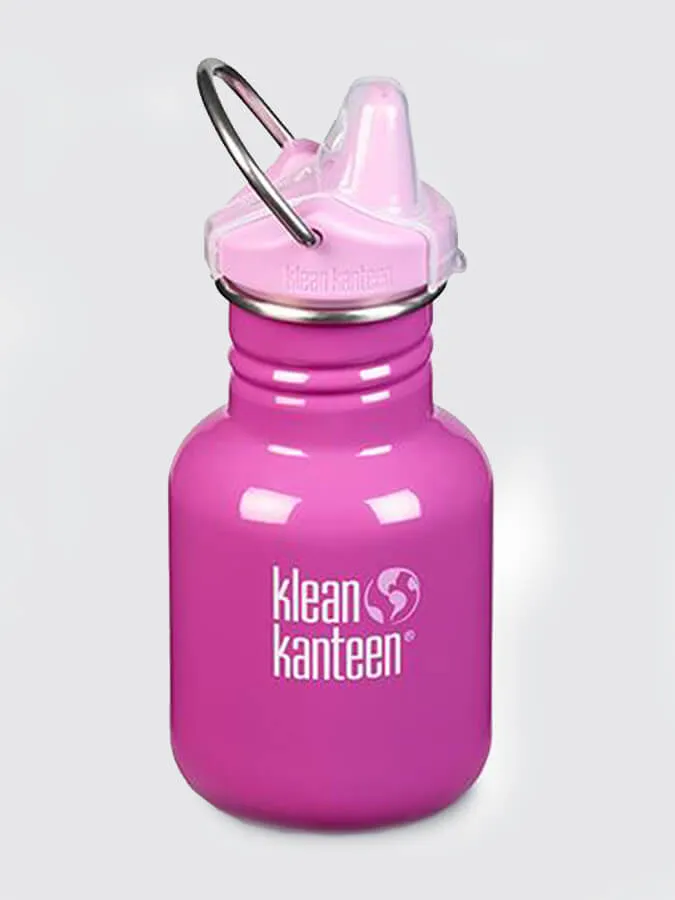 Klean Kanteen Classic Kid Bottle 355ml - Sippy Cap With Metal Ring