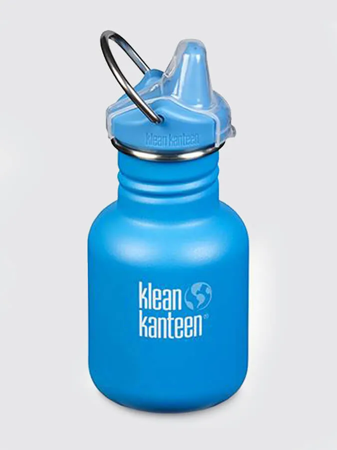 Klean Kanteen Classic Kid Bottle 355ml - Sippy Cap With Metal Ring