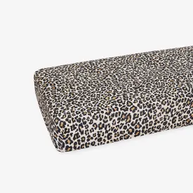 Lana Leopard Tan Crib Sheet