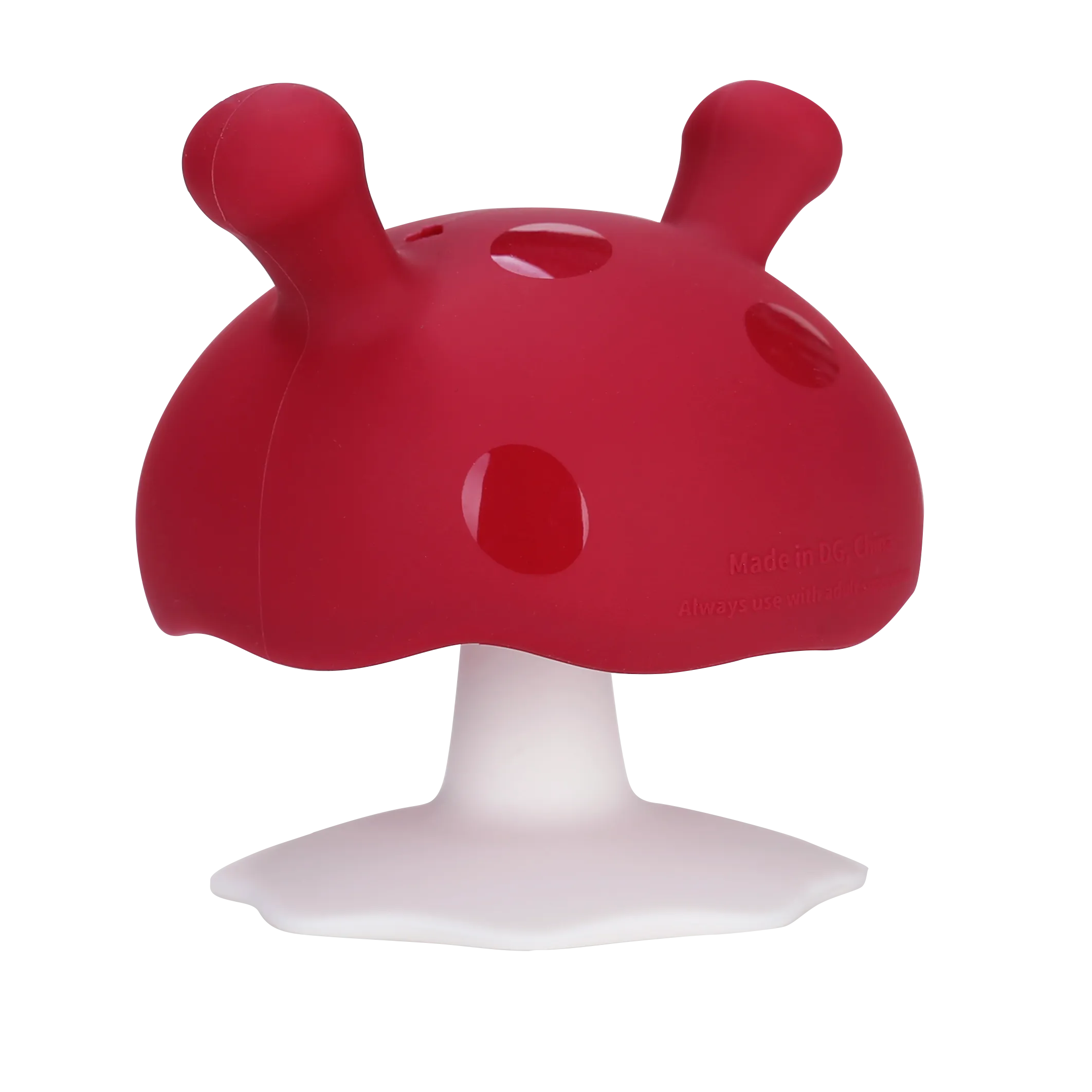 Mushroom Teether | Chimney Red