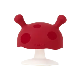 Mushroom Teether | Chimney Red