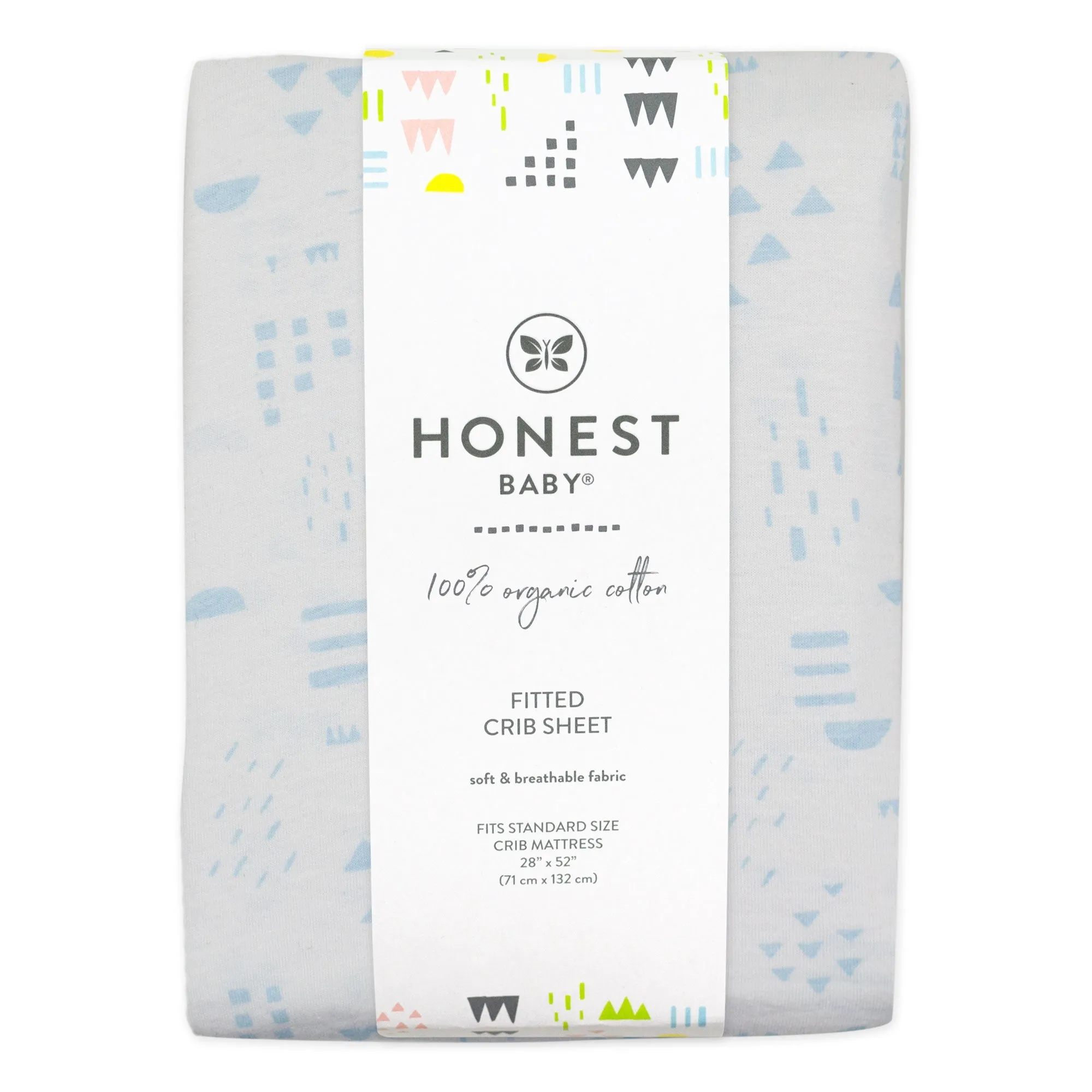 Organic Cotton Fitted Crib Sheet