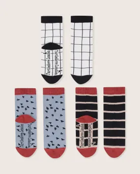 Pattern Socks - 3 Pack