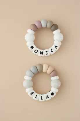 Personalized Silicone Teething Toy - Kayla