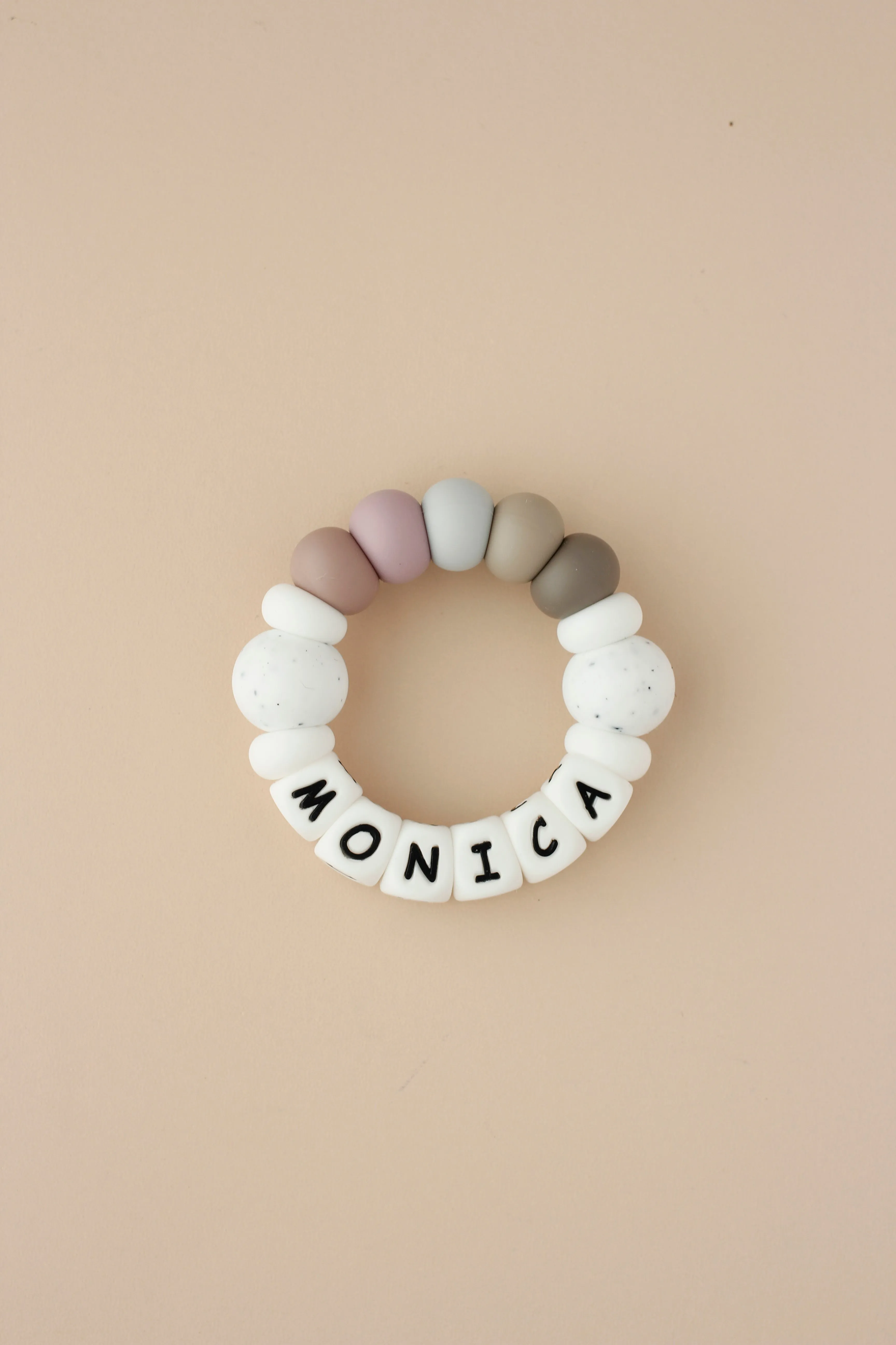 Personalized Silicone Teething Toy - Kayla