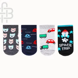 Poochie Baby Socks - Pack Of 4