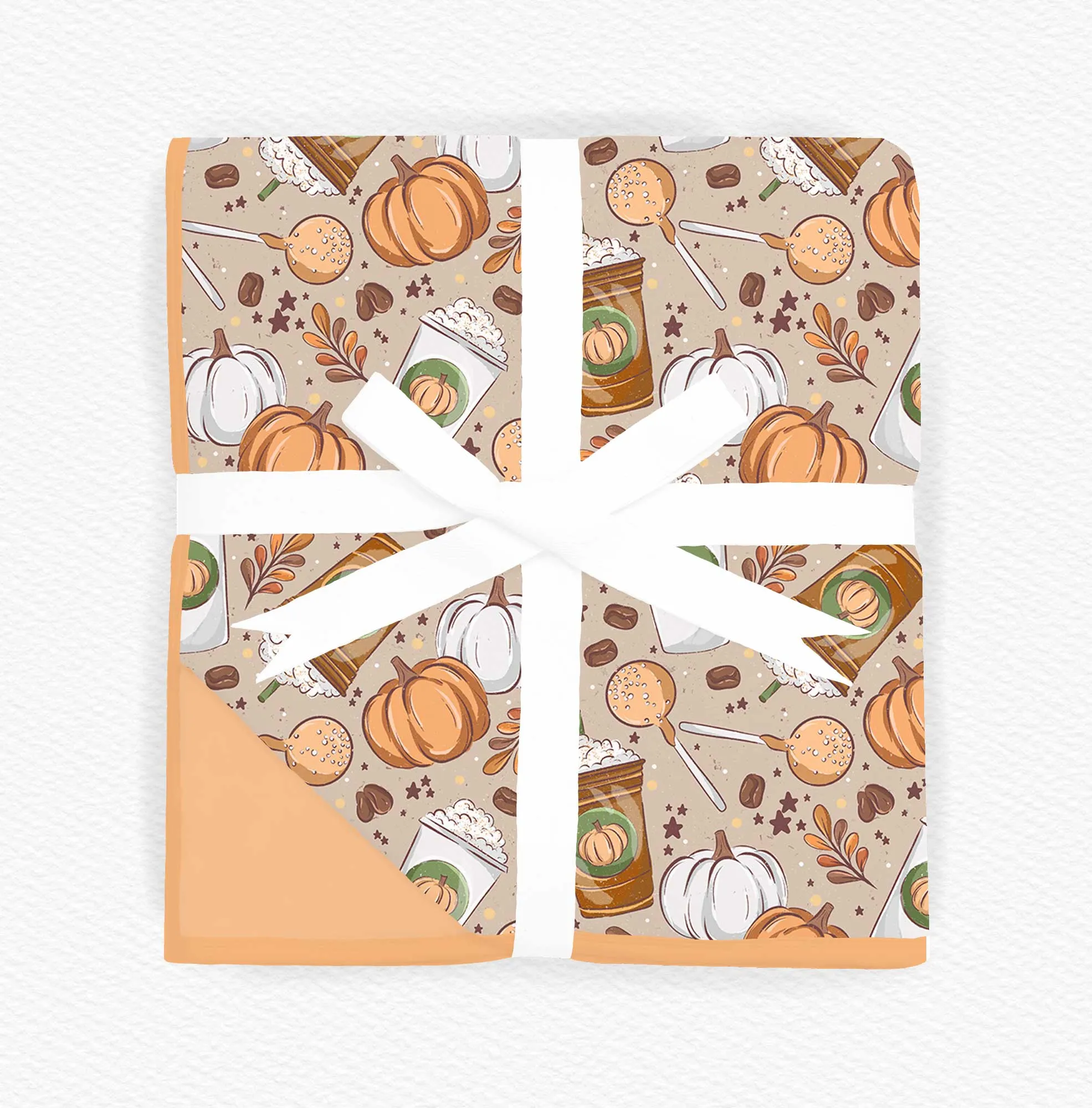 [Pre Order] Fabulous Fall Pumpkin Spice - Bamboo Blankets (EST SHIP LATE OCT)