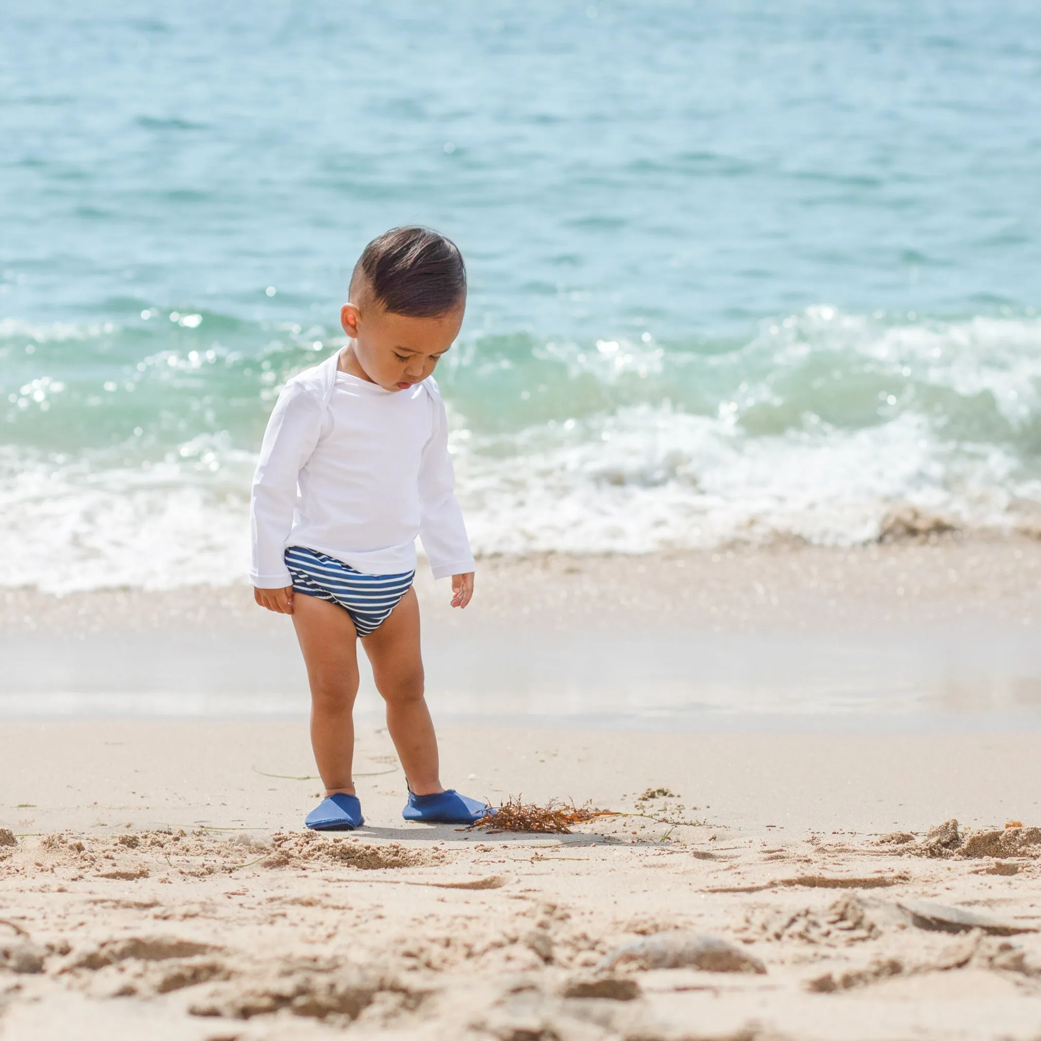 Reusable Swim Diaper & Sun Hat Set