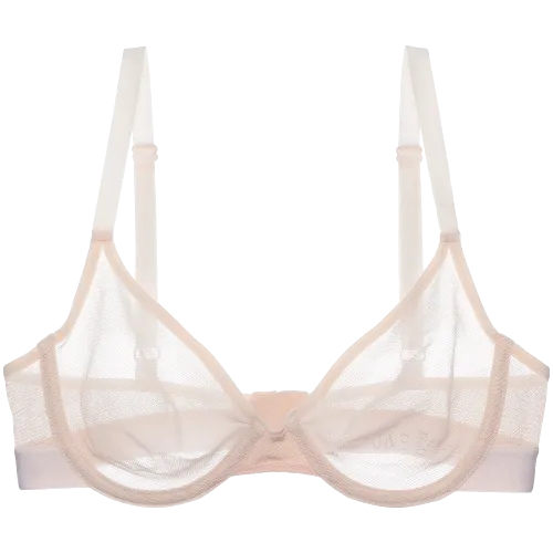 Sieve Demi Bra in Peach