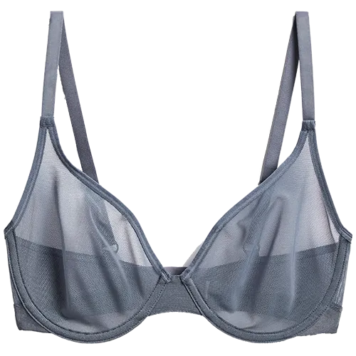 Sieve Demi Bra in Slate