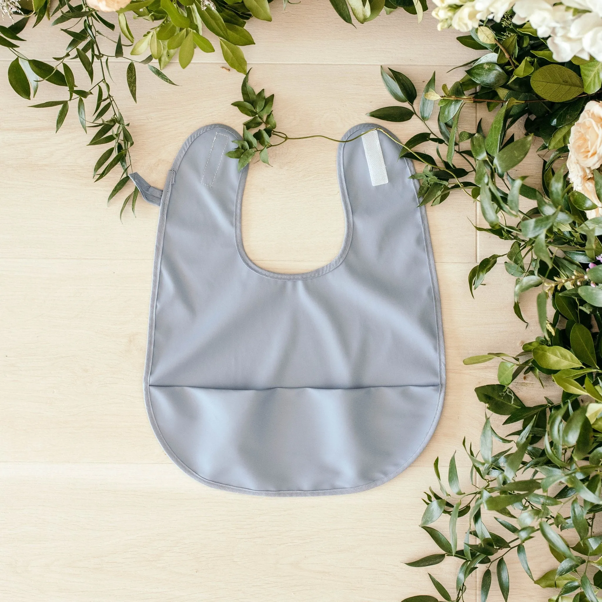 Sky Blue Waterproof Snuggle Bib