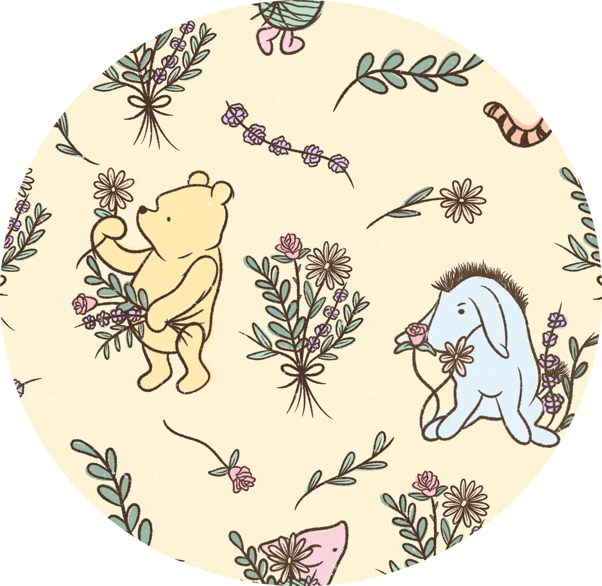 Spring Fever Flowers for Pooh - Bamboo 1.0 TOG Baby Sleep Bag