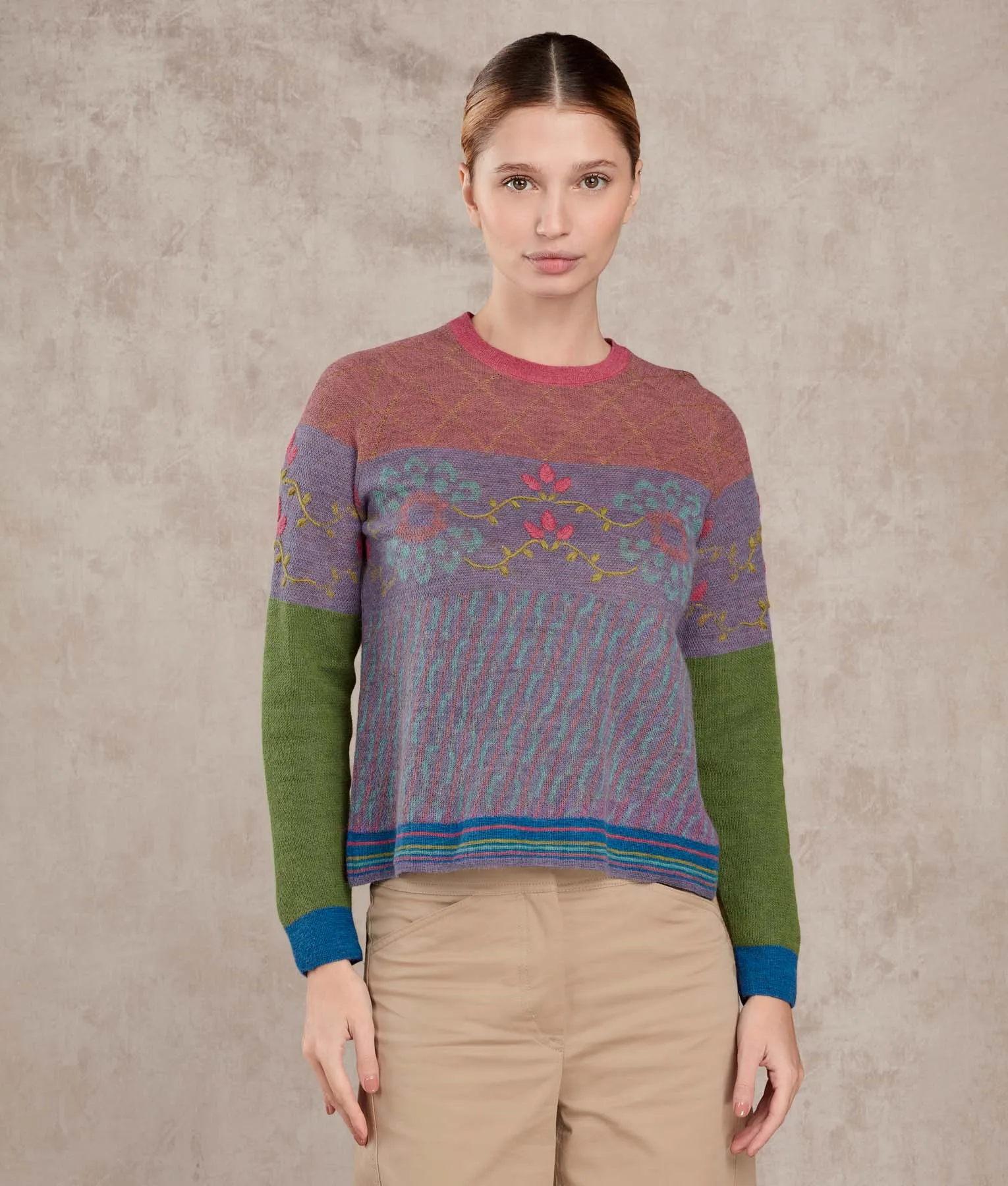 The Flowers Crew Neck Sweater