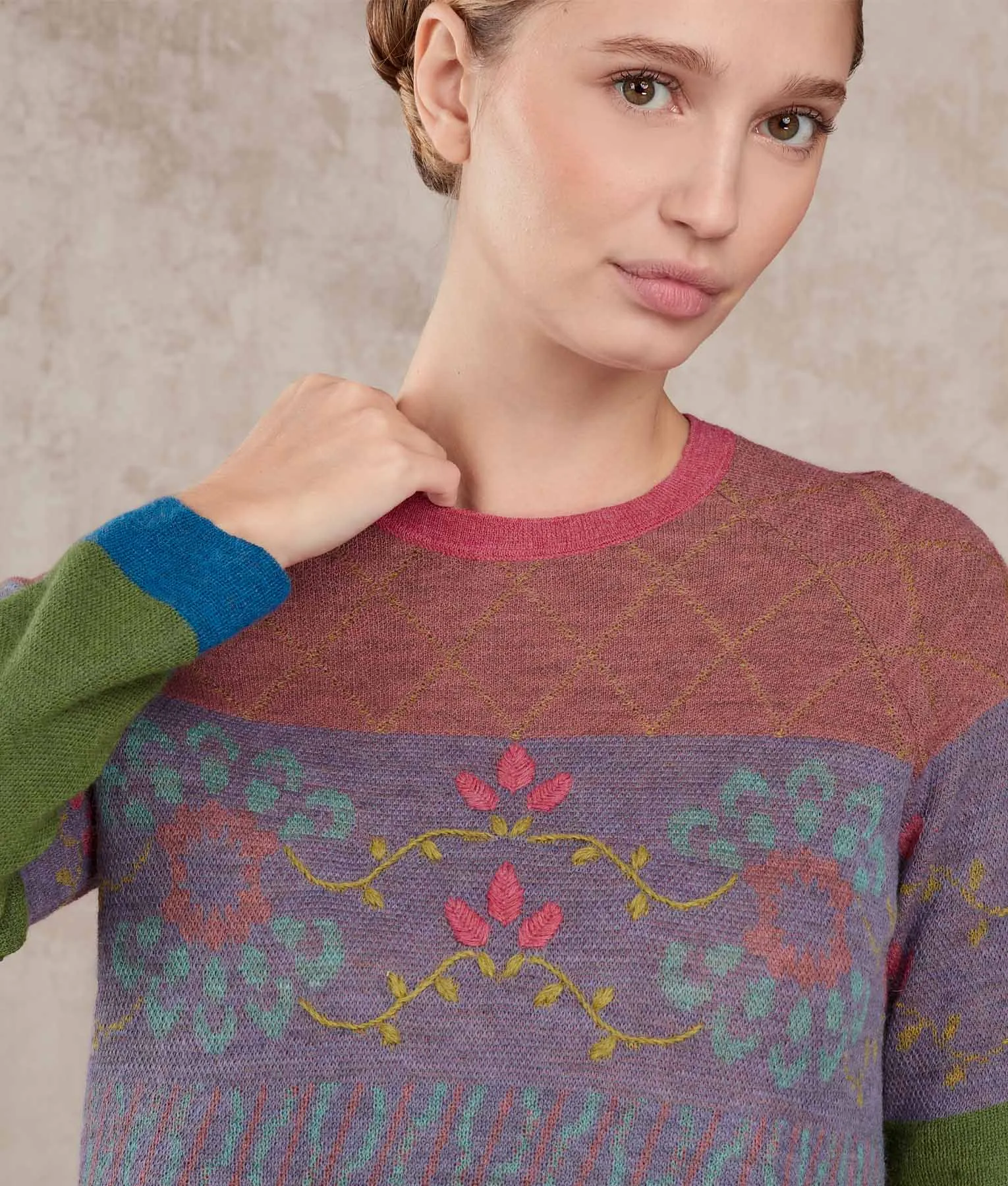 The Flowers Crew Neck Sweater