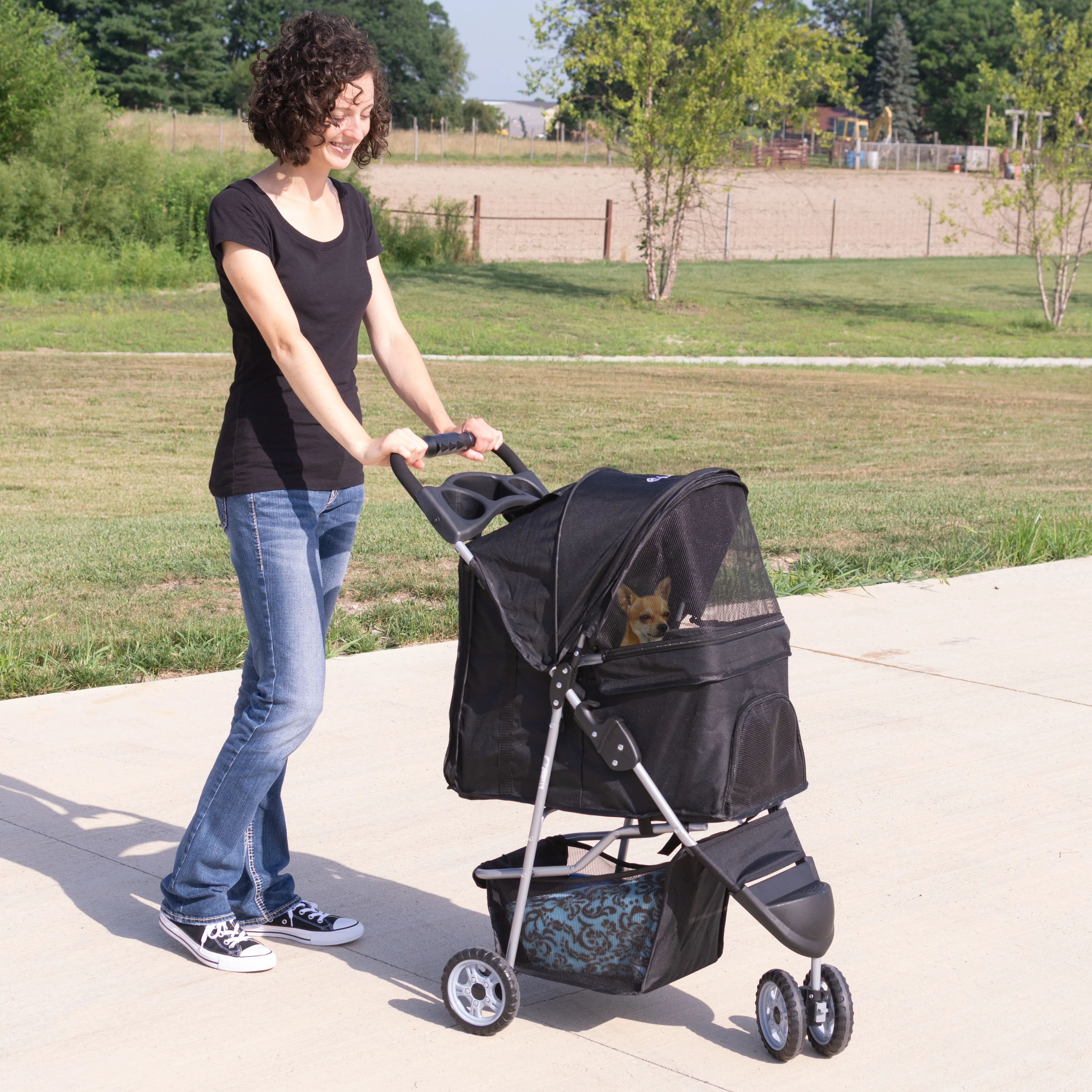 Three Wheel Pet Stroller