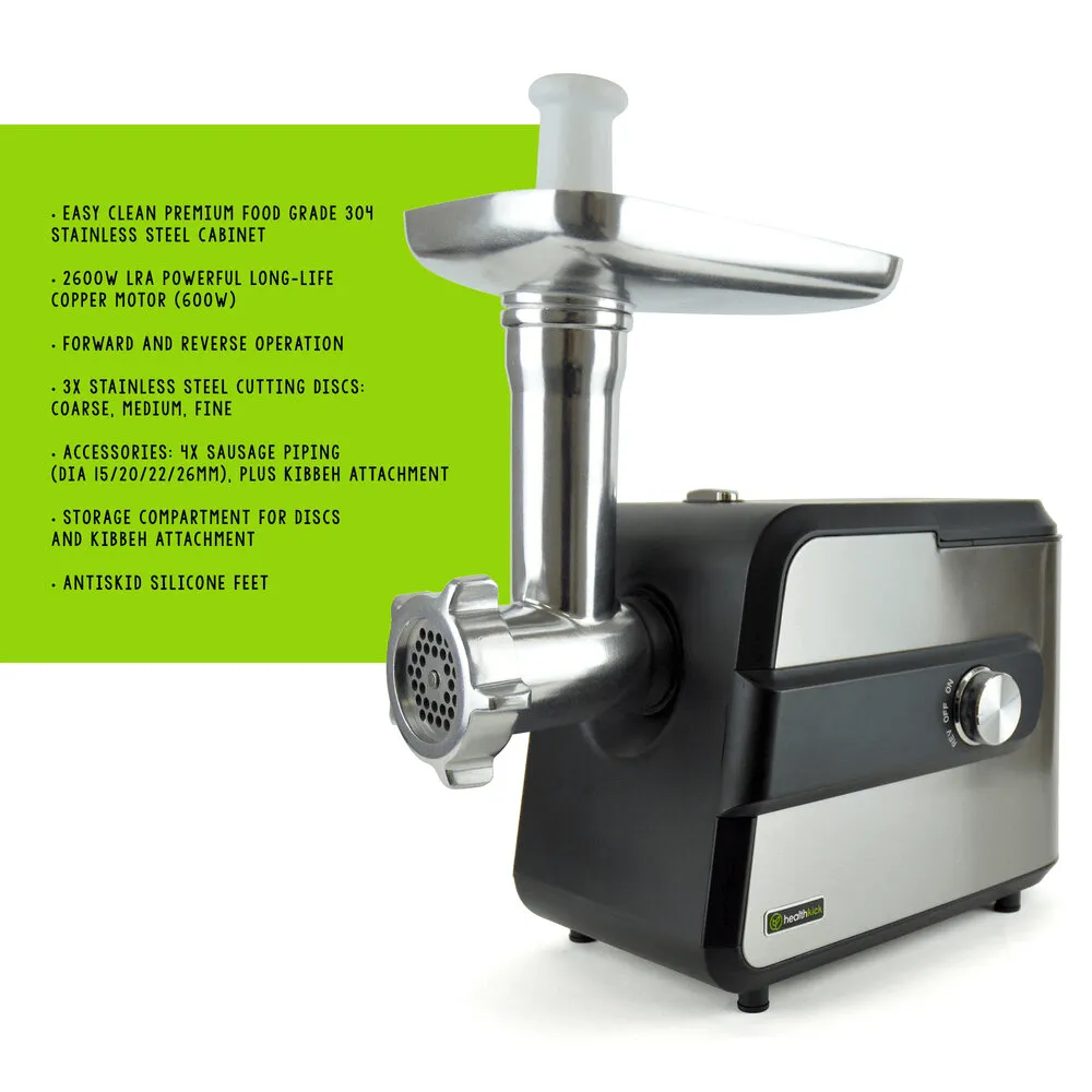 UNIVERSAL HEALTH KICK 2600W FOOD GRINDER & SAUSAGE PROCESSOR | K3321L