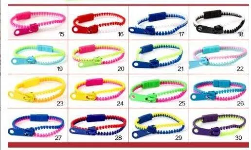 Zipper Bracelets