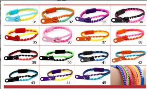 Zipper Bracelets